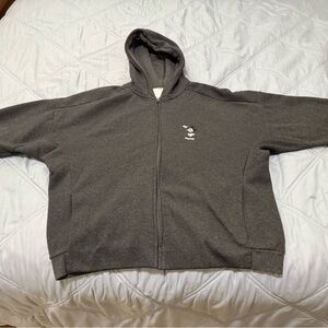 Unisex Disney Soft Gray hoodie